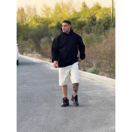 هودی بیسیک مشکی برند رترو اورجینال