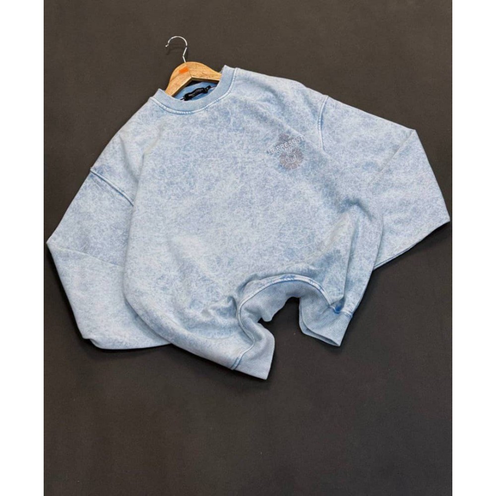 دورس سه نخ سنگشور گلدوزی پارچه خارجی آبی