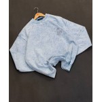 دورس سه نخ سنگشور گلدوزی پارچه خارجی آبی