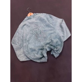 دورس سه نخ سنگشور گلدوزی پارچه خارجی سبز