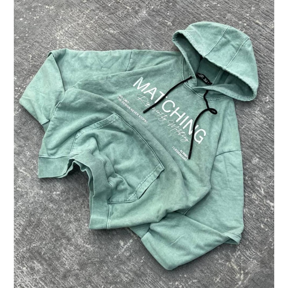 هودی سنگشور پارچه خارجی سبز