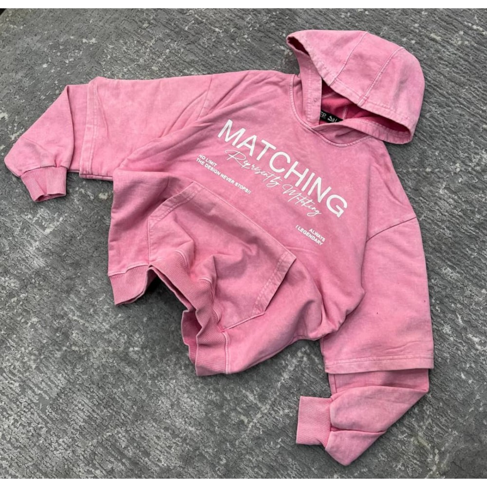 هودی سنگشور پارچه خارجی صورتی