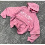 هودی سنگشور پارچه خارجی صورتی