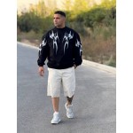 دورس طرح دار باکسی برند رترو رنگ مشکی