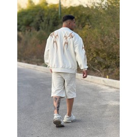 دورس طرح دار باکسی برند رترو رنگ سفید